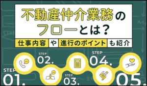 不動産仲介業務のフローとは？仕事内容や進行のポイントも紹介